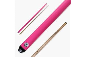Jonny 8 Ball JET 57 Inch 2 Piece Centre Joint Ash Snooker Pool Cue - 10mm Tip