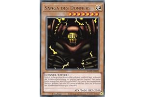 MAZE-DE032 - Sanga des Donners - Rare - 1. Auflage - Deutsch - Maze of Memories - mit LMS Trading Fieldcenter-Karte Yugioh