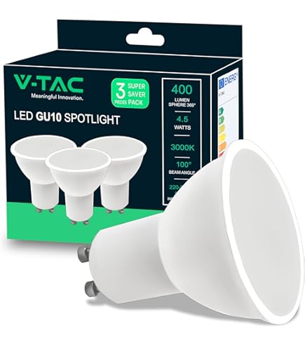 Ledvion 9X LED Prikspots, Aluminium, IP65, 5W, GU10 Fitting, 1M Kabel Spotlight Tuinspots 1188451885