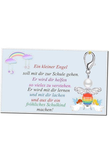 FANCIBAND Mutter Tochter Armband Set - Herz Schmuck Für Einschulung Mit Geschenkbox & Grußkarte