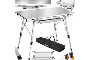 tectake® Campingbord Hopfällbart Tina