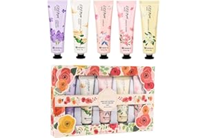 Nineaccy Hand Cream Vegan Friendly,5 x 30ml, Pack of 5, Daily Moisturising hand cream gift set,gifts for women