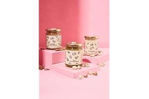 KoRo - Coffret dégustation purées d'oléagineux bio Deluxe - 3 x 250 g - Purée de noix de cajou, de pistache et d'amande - Format découverte pratique de 250 g - Vegan