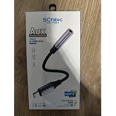 SChitec Type-C to 3.5mm Aux D&ouml;n&uuml;şt&uuml;r&uuml;c&uuml; Adapt&ouml;r HiFi Stereo Ses 10cm Siyah HG/AXT-02