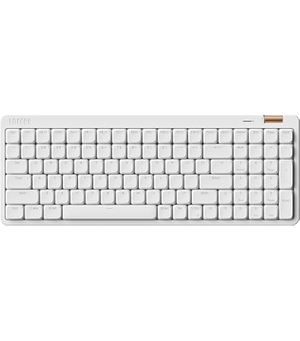 LOFREE Flow Low Profile Mechanical Keyboard, 100 Keys Rechargeable