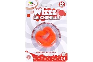 FLYPOP'S - Magischer Chenille - Kirmess-Spiel - 031110Y - Zufällige Farbe - Nylon - Kind - Geburtstag - Freizeitspiel - 20 cm x 2 cm - Ab 3 Jahren