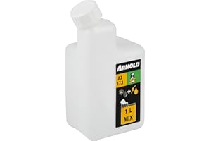 ARNOLD - 2-Takt Mischflasche für 1 Liter Kraftstoffmix, 1:25/1:32/1:40/1:50; 6011-X1-0201