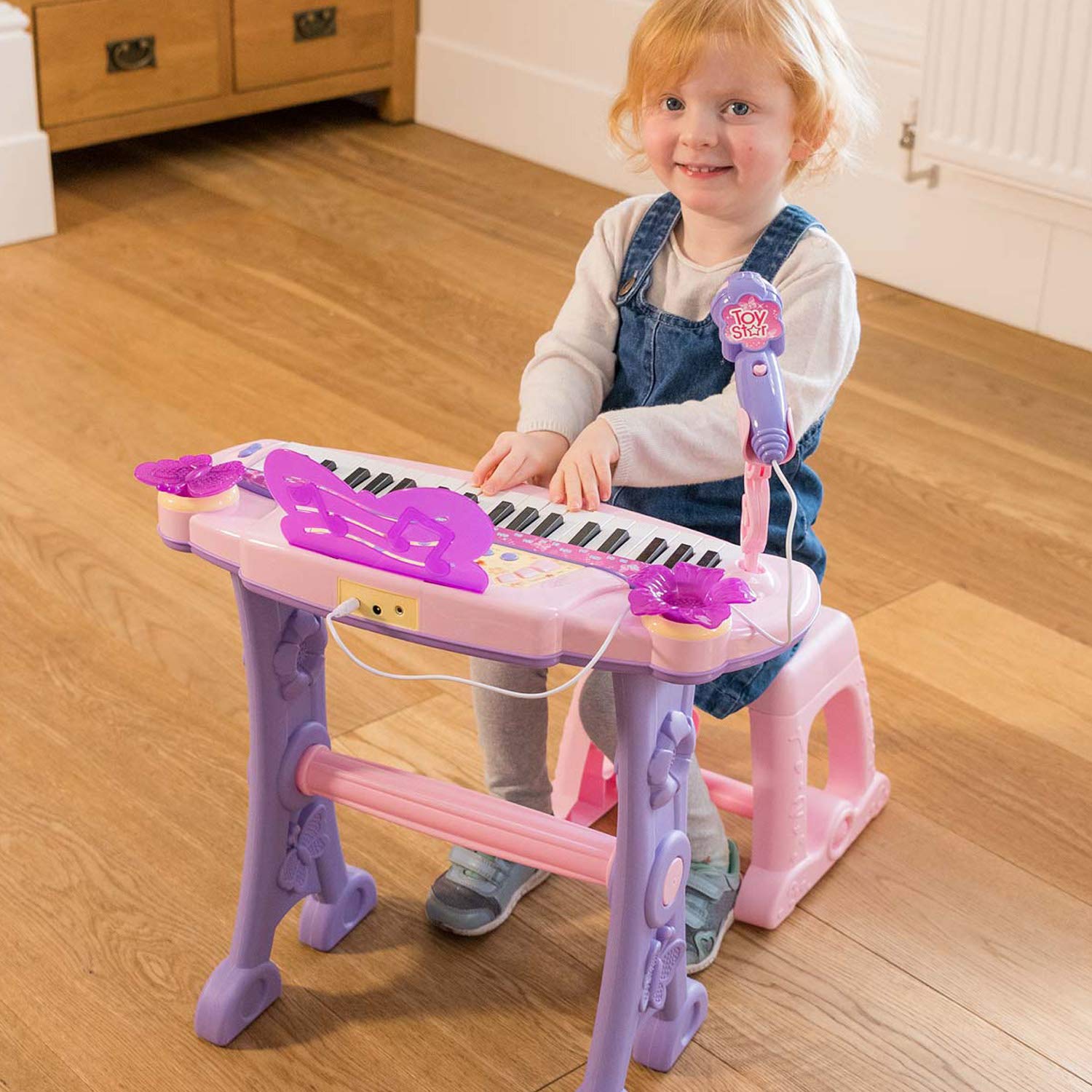 toy band star electronic keyboard