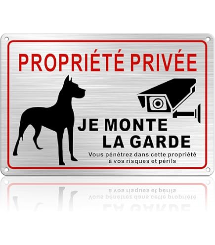 Attention Au Signe Du Chien Pitbull Danger. Chien De Garde. Attention