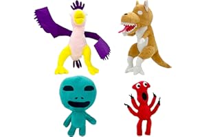 Gensly 4 Pezzi Ban ban giocattoli di peluche Banban 4 Jumbo Josh bambole di peluche Mostri dell'orrore bambole di peluche per i bambini fan