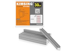 CHINA-TOP SILVER Chiodi a V 7MM 30 Gauge 10,3 mm di diametro 7 mm di lunghezza Chiodi a V UNI per legno duro per la chiodatrice per cornici V1015 4.000 PCS/BOX