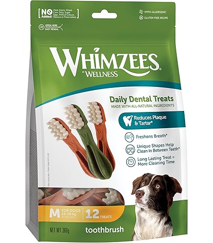 Whimzees Variety Box - Hondensnacks - Denta 840 g 28 stuks Medium - Gebitsverzorgende snacks - Pets Place