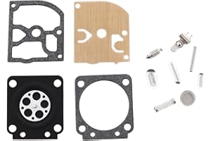 MCHNIC Kit de réparation pour carburateur Stihl FS120 FS200 FS250 FS300 FS350 FS400 FS450 FS480 FS 120 200 250 300 350 400 450 480 pour carburateur Zama C1Q