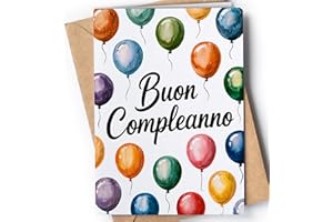 GREETING CARDS FOR EVERYONE Biglietto Auguri Compleanno - Biglietto Compleanno Donna, Uomo - Per Lui, Per Lei 18, 30, 40, 50 60 anni - Biglietto Auguri Compleanno per Ragazza, Ragazzo - Buon Compleanno - EU 71