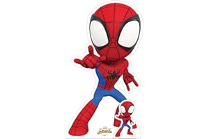 ‎STAR CUTOUTS Star Cutouts SC4341 Pappaufsteller Spidey und Seine erstaunlichen Freunde, perfekt für Spider-Man-Fans, Partys und Veranstaltungen