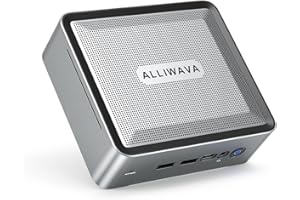 ALLIWAVA U58 Mini PC AMD Ryzen 7 5800U(fino a 4,4 GHz), Mini Desktop PC 32 GB DDR4 1TB SSD, 8core 2000 MHz Graphics Micro Office PC Supporto 4K Video BT5.2 WiFi 6E