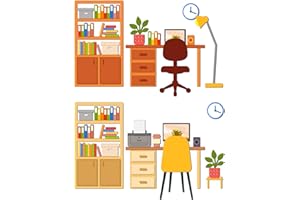 GLOBLELAND 3 Sets Office Cutting Dies for Card Making Books and Bookcases Bookshelf Carbon Steel Embossing Stencils Template for Decorative Embossing Paper Card DIY Scrapbooking Album Craft