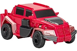 Transformers: EarthSpark, action figure Flip Changer di Elita-1 da 10 cm convertibile in robot in 1 passaggio, giocattoli interattivi per bambini e bambine dai 6 anni in su