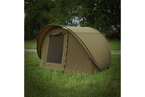 Carp Fishing Bivvy Pop-Up Easy Shelter One Man Size - Carper Tackle