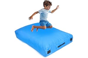 ODOXIA Sensory Crash Pad for Kids | Big 152 x 152 cm Or 122 x 91 cm | Autism Crash Mat for Children | Soft Landing for Jumping & Play | Crashpad | Giant Kids Foam Mat | Also for Climbing & Gymnastics
