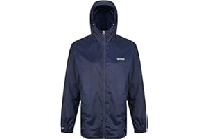 Regatta Hombre Chaqueta Impermeable Pack It, Black