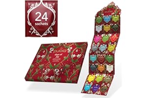 Pukka - Calendario de Adviento 2022, no de chocolate, para los amantes del té y las infusiones, 24 bolsitas