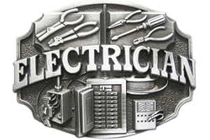 Urban Backwoods Electrician VI Fibbie per cinture Belt Buckle