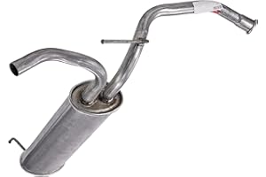 ATEC Germany 1x Silenziatore posteriore Compatibile con CITROËN C1 (PM_, PN_), PEUGEOT 107 (PM_, PN_), TOYOTA AYGO (_B1_)