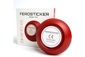 FEROSTICKER Pequeño Extintor Automático - Protección contra Incendios para el Hogar, No Tóxica, Compacta y Sin Mantenimiento para Cajas Eléctricas, Generadores Solares, Vehículos y Baterías (1 Pieza)