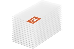 VEVOR Plaque en Polycarbonate, 1210x605x4 mm, Panneaux de Toit en Feuilles, Lot de 14, Toiture Plastique Ondulé Imperméable, Protection Contre UV, Transparent, Résistant aux Chocs, pour Serre, Jardin