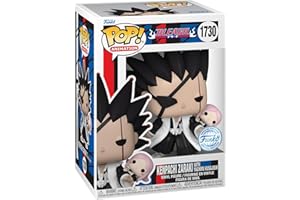 Funko POP! Animacja: BLEACH - Kenpachi With Yachiru - Ekskluzywne Amazon - Figurka kolekcjonerska winylowa - pomysł na prezent - Oficjalny towar - Zabawki dla dzieci i dorosłych - Anime Fans