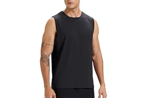 RANE SPORTS Camiseta sin Mangas para Hombre, Chaleco de Entrenamiento físico, Camiseta Deportiva de Secado rápido para Correr y Gimnasio