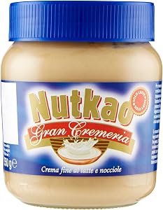 Nutkao Gran Cremeria Crema Fine al Latte e Nocciole 350g
