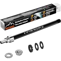 Adaptateur D'Axe De Roue M12 X 1.0/1.5/1.75 Réglable 160-178 Mm - Compatible Avec La Plupart Des Attelages De Remorque Vélo