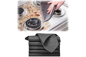 ‎JOHNBOLIN JOHNBOLIN 2025 Neu Magisches Reinigungstuch Verdickt, Fusselfreie Mikrofasertücher Wiederverwendbar, Streifenfreie Putzlappen für Küche, Geschirr, Staub & Auto, Wundertuch für Haushalt (5)