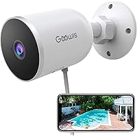 WLAN Kamera Outdoor, Goowls 1080P HD Überwachungskamera Aussen 2.4G IP Kamera Ooutdoor, wasserdichte Bewegungserkennung…