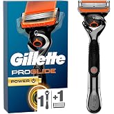 Gillette ProGlide Power men's wet shaver, shaver + 1 razor with 5 layers of blades, gift for men