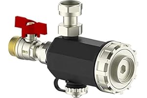 DTECH FILTRO DEFANGATORE MAGNETICO PER CALDAIA DA 3/4" UNIVERSALE CALDAIE CONDENSAZIONE