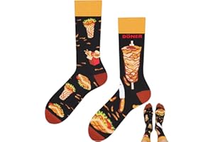 TODO Colours Fantaisie Chaussettes Rigolotes Homme et Femme motif drôle et multicolore