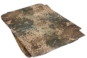 ICE TOYS Papier Roche/Montagne peint à la main 4 Feuilles Décoration de crèche Made in Italy 70 x 100 cm (Roche 4 Feuilles)