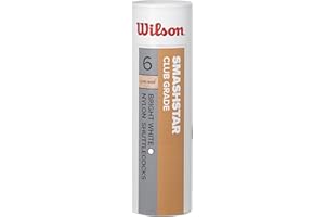 ‎WILSON Wilson Badminton-Ball, Smashstar Shuttlecocks, 6-er Dose