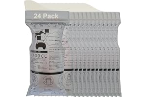 Sacco Urina Monouso, Centhird Sacchetti Urine 12/16/20 Pezzi 700ml Portatile per Campeggio Viaggio Arrampicata Traffico Emergenza Auto Vomito Orinatoio, Orinatoi Pipì WC Borse per Anziani Donne Uomini Bambini Unisex