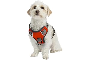 EMBARK PETS Embark Adventure Uprząż łatwa do zakładania/zdejmowania z klipsami do przedniej i tylnej smyczy i uchwytu kontrolnego Bez ciągnięcia i dławienia Regulowany rozmiar