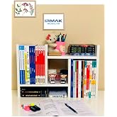 Irmak Mobilya Tidy Ayarlanabilir Kitaplık Masa &Uuml;st&uuml; Kitaplık Tezgah &Uuml;st&uuml; D&uuml;zenleyici Organizat&ouml;r dolap