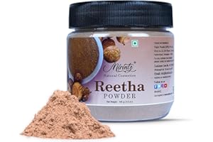 Mirintz 100% Natural Reetha Powder (100 gms) Pure Aritha Powder for Hair care Herbal (Sapindus Trifoliatus) Reetha Powder for Hair Ayurveda Hair Pack for Hair Growth Ritha Powder DIY Hair Mask