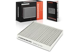 Frankberg Cabin Air Filter Pollen Filter with Activated carbon Compatible with SX4 S-Cross JY 1.0L-1.6L 2013-2024 Vitara LY 1.0L-1.6L 2015-2024 Replace# 9585061M00