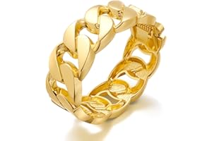 LILIE&WHITE Bracelet en or pour femme - Gros bracelets en or - Bracelets coulissants réglables - Bracelets de manchette multicouches en fil croisé - Bracelets à manchette ouverte en or martelé