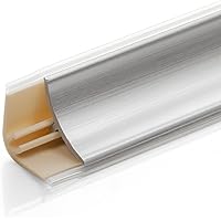 DQ-PP 1,5m WINKELLEISTE | Aluminium | 13 x 13mm | PVC | Küchenleiste Arbeitsplatte Abschlussleiste Leiste Küche…