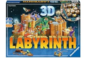 Ravensburger Gry 26279 Ravensburger Labyrinth 3D Gra Familijna Dla Dzieci I Dorosłych (26279)