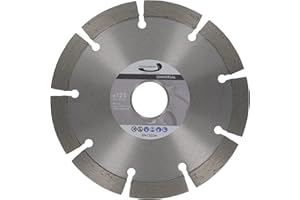 PRODIAMANT disco de corte diamantado 125 x 22,2 mm 10mm segmento profesional hormigón, piedra, ladrillo, universal 125mm